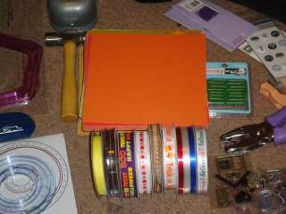 Creative Memories Zip around 3 ring binder/messenger bag full of 