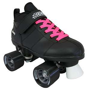   Bullet B100 Black Pink Mens Boys Womens Girls Kids Quad Speed Skates