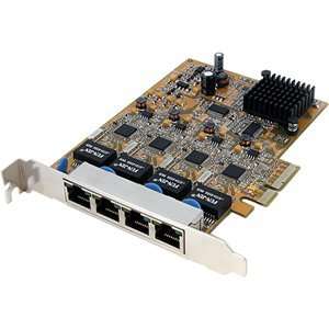 PCIe Gigabit Ethernet NIC Network Adapter. 4PORT GIGABIT PCIE NETWORK 