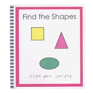  Childrens Braille Book Find the Shapes Health & Personal 