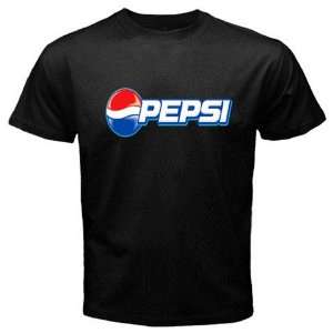  Pepsi Logo New Black T shirt Size 2XL 