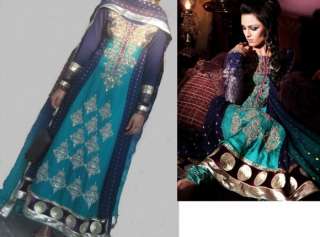 Pakistani Designer Mariab Outfit Salwar Kameez Anarkali  