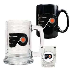  Philadelphia Flyers NHL Beer Tankard & Shot Glass Sports 