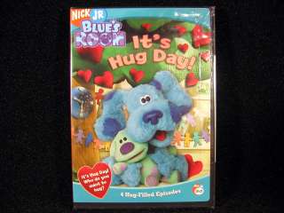 Blues Clues Blues Room ITS HUG DAY 4 Episodes Nick Jr 2005 NEW DVD 