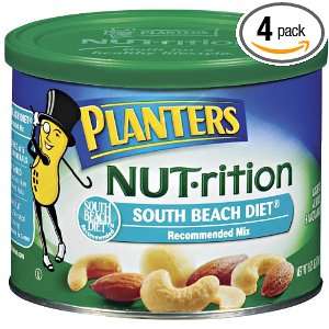 Planters Cashews, Almond & Macadamias, 9.75 Ounce Jars (Pack of 4)