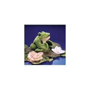  Folkmanis Puppets FROG Plush Hand Puppet Toys & Games