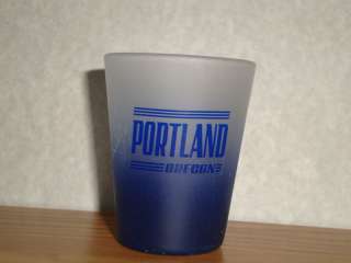 Shot Glass Portland Oregon Blue Nice Glass “FASTEST SHIPPING HERE 