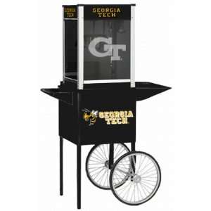   Tech Yellow Jackets Popcorn Popper with Cart