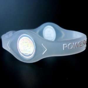  Power Balance Silicone Wristband Bracelet Large (Clear 