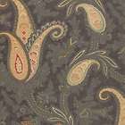 Moda 3 Sisters Etchings Floral Paisley Fabric in Charco