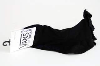 Vans Womens Ruffle Ankle Socks Size 9 11 Onyx  