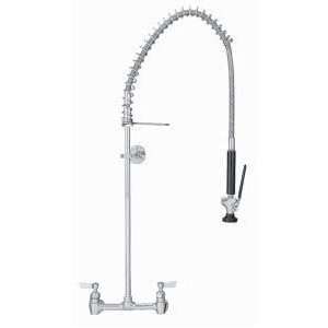 Fisher 64793 Backsplash Mounted Pre Rinse Faucet with Wall Bracket and 