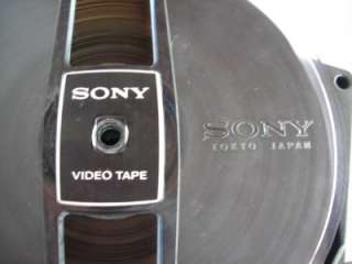 Sony Empty Reel RH 7V for CV 2000 Video Recorder w Case  