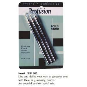  Pro Eyeliner Pencils (3 Pack) Beauty