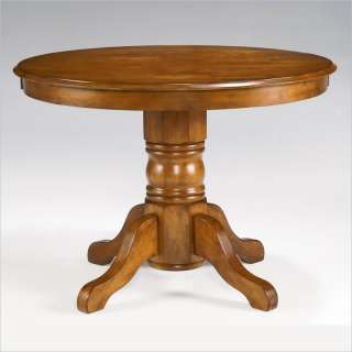   Styles Furniture Cottage Oak Pedestal Casual Oak Dining Table [220777