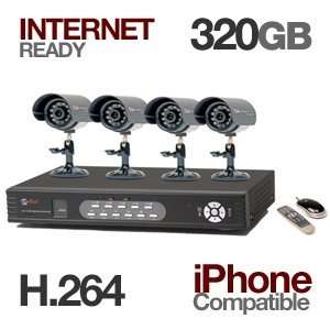    Q See QSDR4420RC 320 Network DVR and Cameras