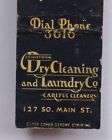 Vintage Dry Cleaning Stains Odors Laundry  
