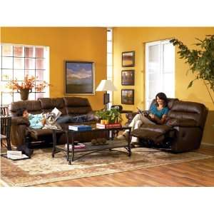  Brown Reclining Sofa and Loveseat Set