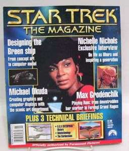Nov 1999 STAR TREK Magazine NICHELLE NICHOLS etc  