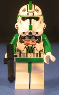 LEGO® Brick STAR WARS custom GREEN Elite CLONE PILOT  