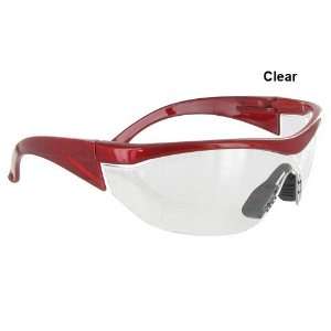  Rugged Blue Navigator Safety Glasses   Red Clear 