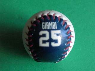 New York Yankees Jason Giambi Mini Baseball Steiner  