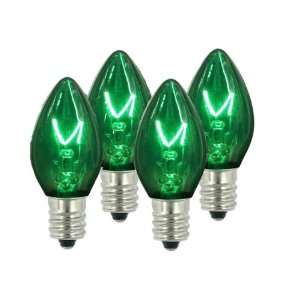 Club Pack of 96 Transparent Green Energy Saving Replacement 2.5W Light 