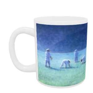 Rice Farmers (oil on canvas) by Lincoln   Mug   Standard Size 