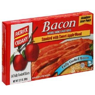 Patrick Cudahy Precooked Bacon Slices, 2.1 Ounce Packages (Pack of 6)