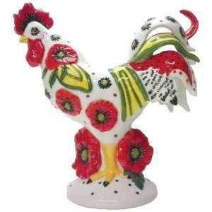   Poultry in Motion Poppyseed Rooster Figurine