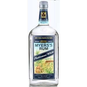  Myerss Platinum Rum 1.75L Grocery & Gourmet Food