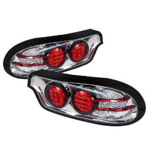  Mazda Rx7 Led Taillights/ Tail Lights/ Lamps   Chrome 