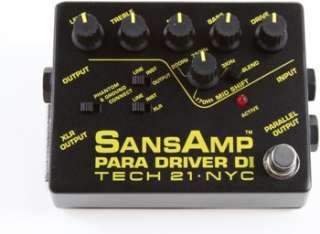 Tech 21 Para Driver DI (SansAmp Instrument Pre/DI)  