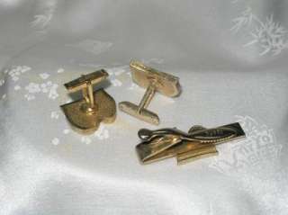   COMEDY TRAGEDY RHINESTONE CUFF LINKS AND MATCHING TIE CLIP  