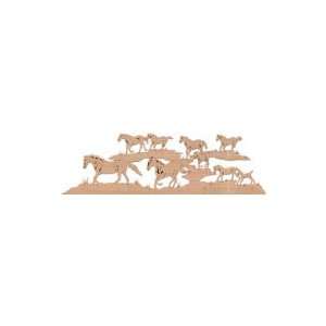  Big Wild Horses Scrollsaw Plan (Woodworking Plan)