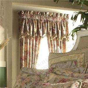  Croscill Sarah Scalloped Valance Green Floral