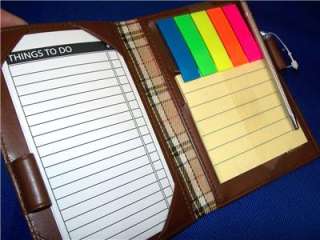 Pc LOT Buxton Pocket Business Organizer Note Flag  