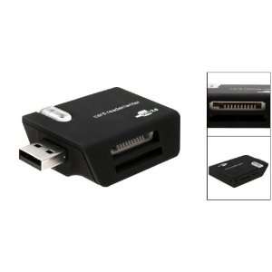    Gino Black USB 2.0 Multi Card Reader Support SD MMC TF Electronics