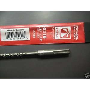   POWERS FASTENERS S 4 CARBIDE DRILL BIT 7/32 X 12