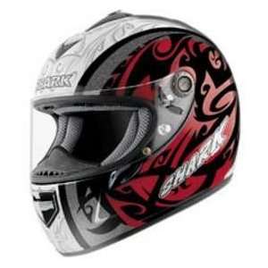  Shark RSX INTENSE BLK_RED_WHITE XL MOTORCYCLE HELMETS 