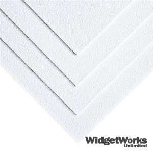 WHITE ABS Thermoform Plastic Sheets 1/16 x 18 x 18 Sheets   6 Piece 
