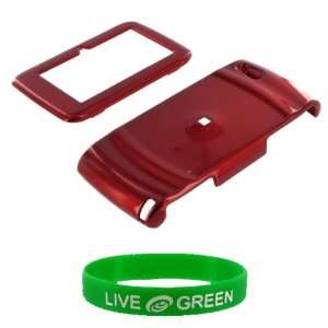  Red Snap On Hard Case for Sharp Sidekick LX 2009 Phone, T 