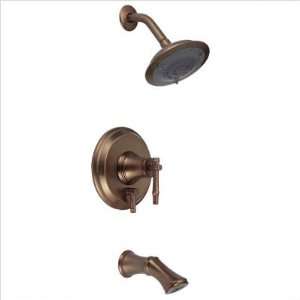 South Sea Single Handle Tub and Shower Faucet Trim Kit with 6 Shower 