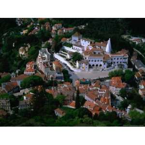  Palacio Nacional from Castelo Dos Mouros, Sintra, Portugal 