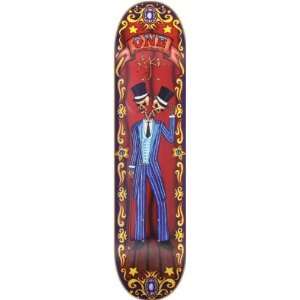    One Sideshow Siamese Deck 7.75 Skateboard Decks