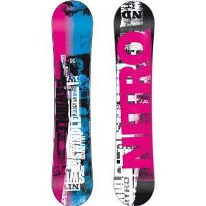    Nitro Swindle Snowboard  145cm Blue / Pink