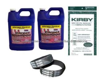 kirby hepa filtration micron magic vacuum bags two belts