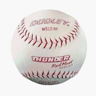 Baseball Softballs Dudley Hand   Sewn Ws12Rf Thunder Softball   12 