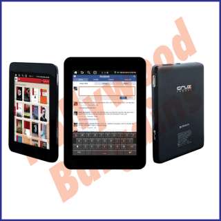 NEW R103 7 Velocity Micro Cruz Reader Android 2.0 Tablet Touch Screen 