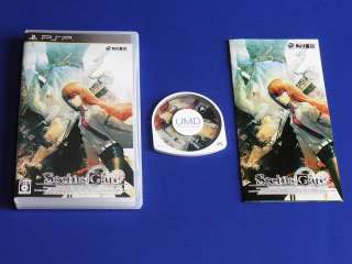 Steins Gate PSP COMPLETE Game + 2 Manga Comic Books Steins;Gate 